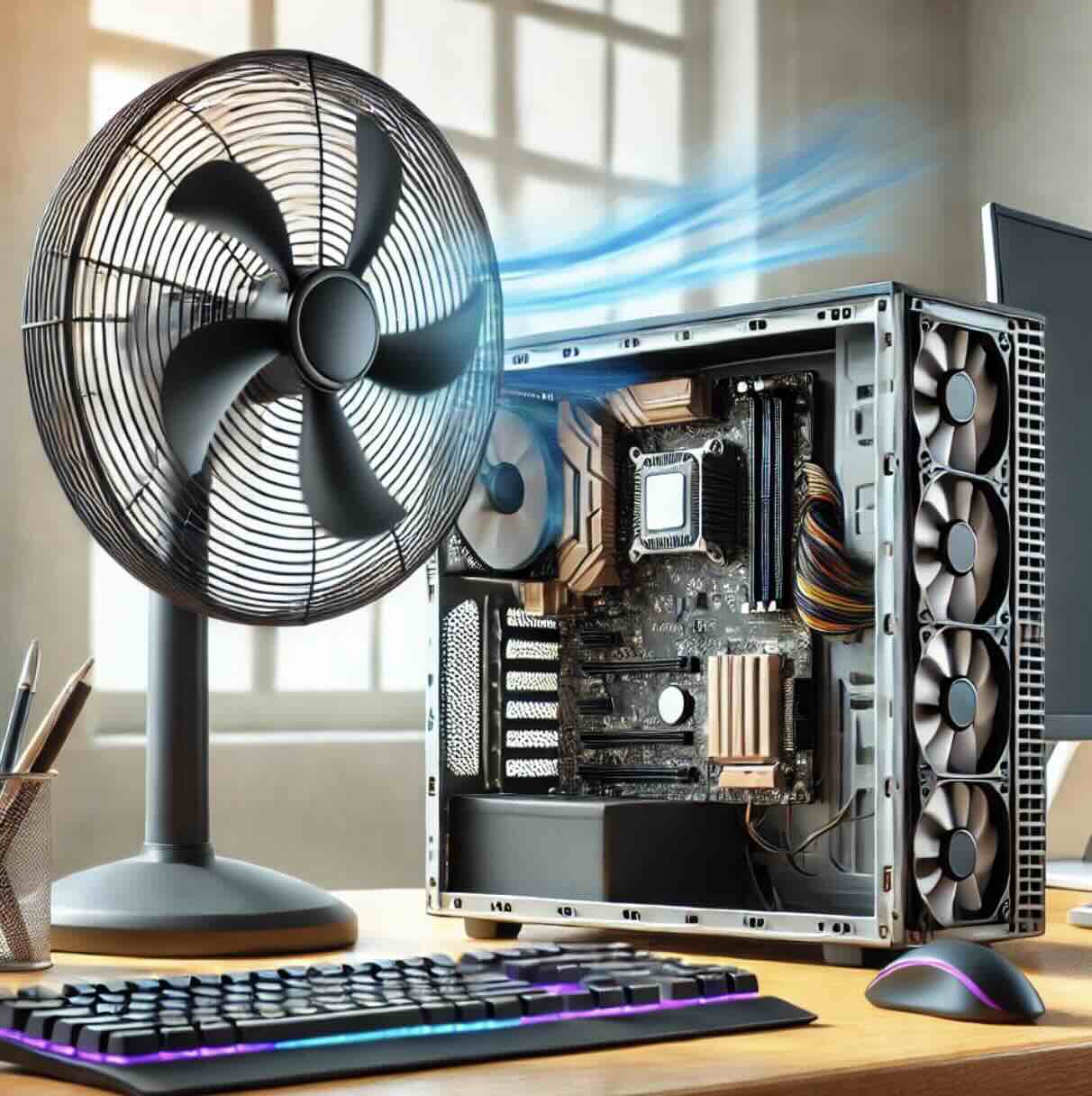 Can a Table Fan Cool a PC