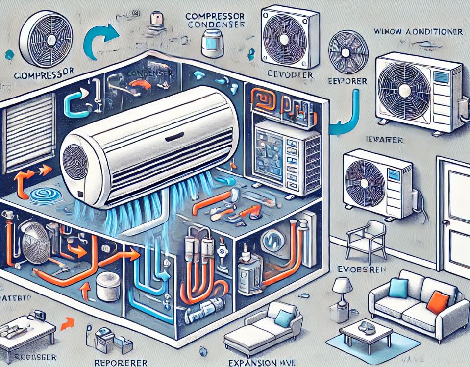 How Does a Window Air Conditioner Work