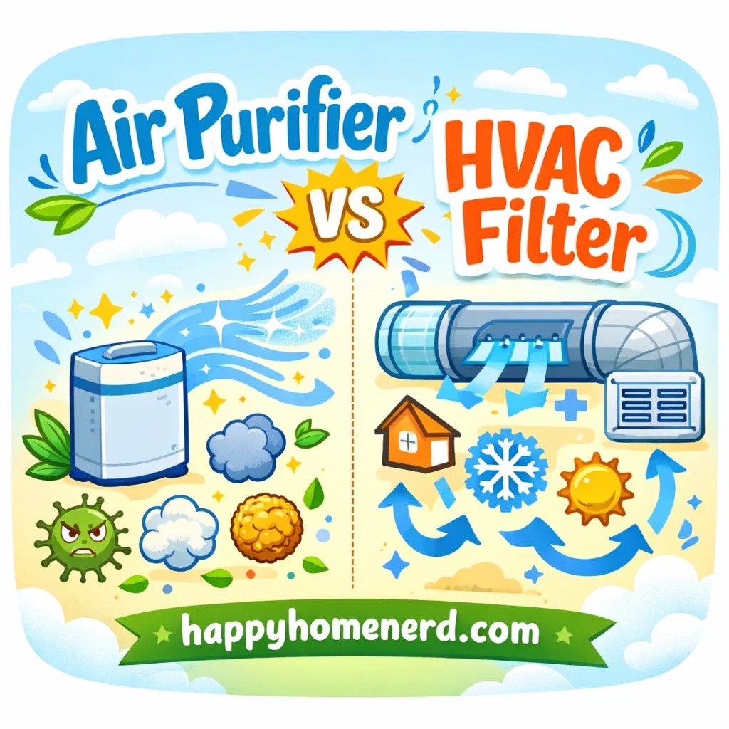 Air Purifier vs HVAC Filter