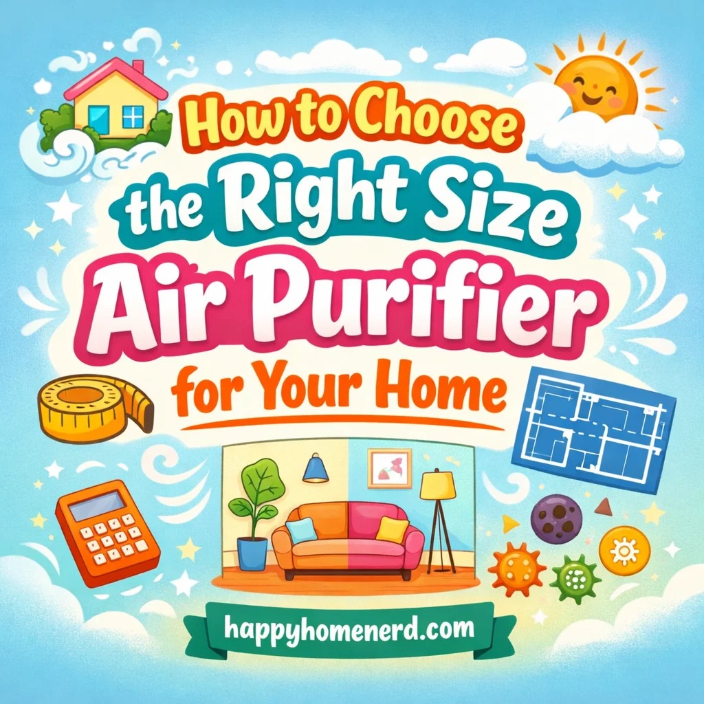 How to Choose the Right Size Air Purifier for Your Home