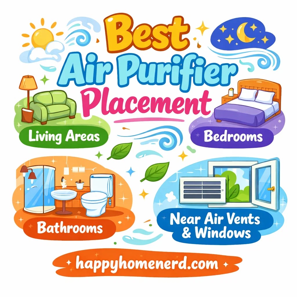 best air purifier placement