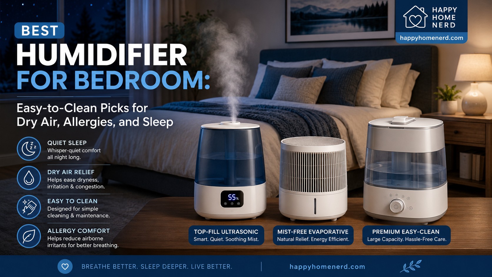 Best Humidifier for Bedroom